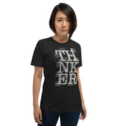 Thinker Chess - Platinum - Unisex t-shirt