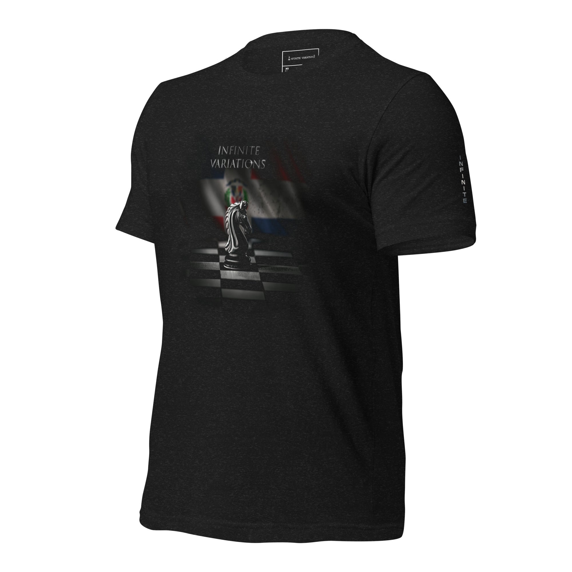 Infinite Variations - Classical DR Knight - Logo Both Sleeves - Unisex t-shirt