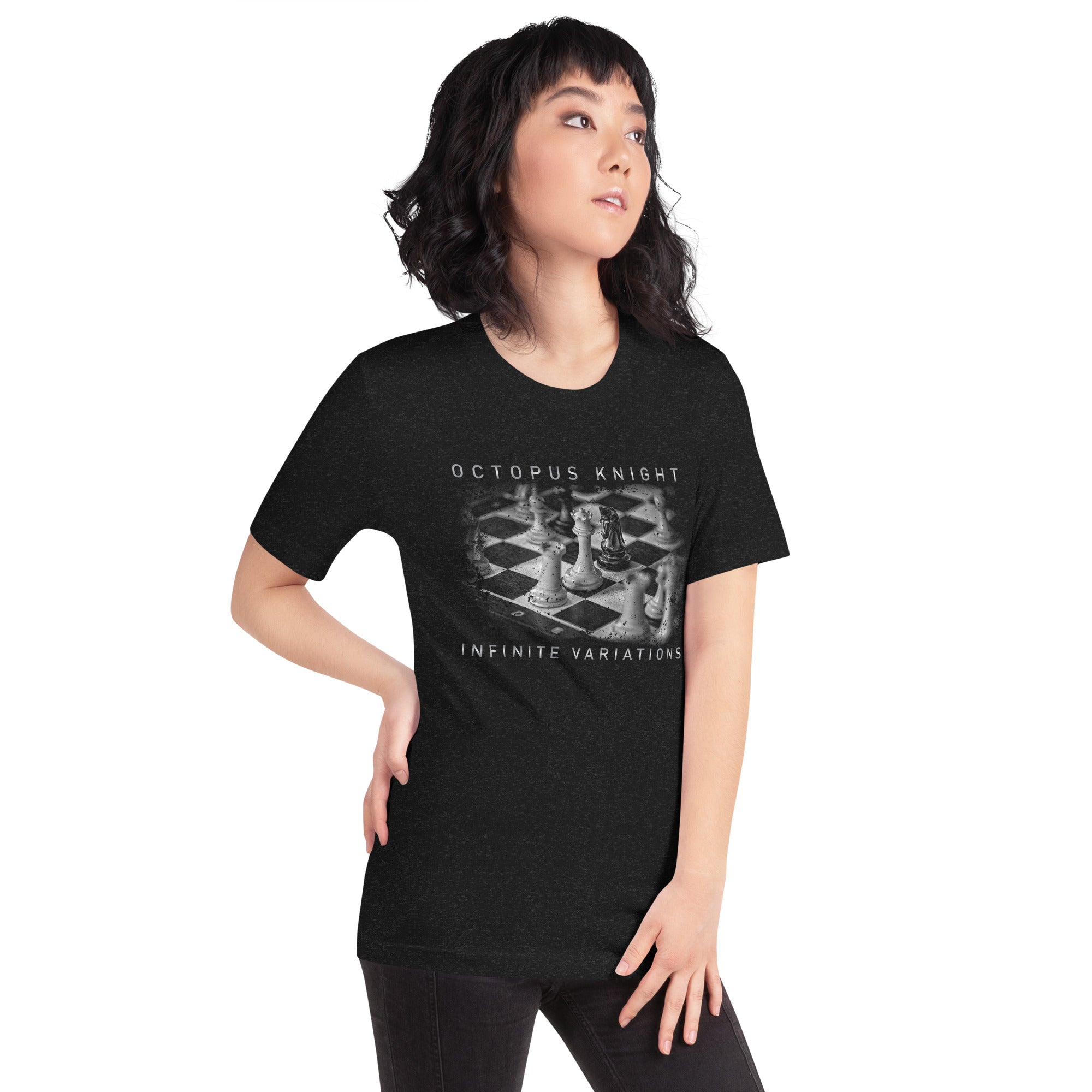 Infinite Variations - Octopus Knight - Classical Design Distressed - Unisex t-shirt