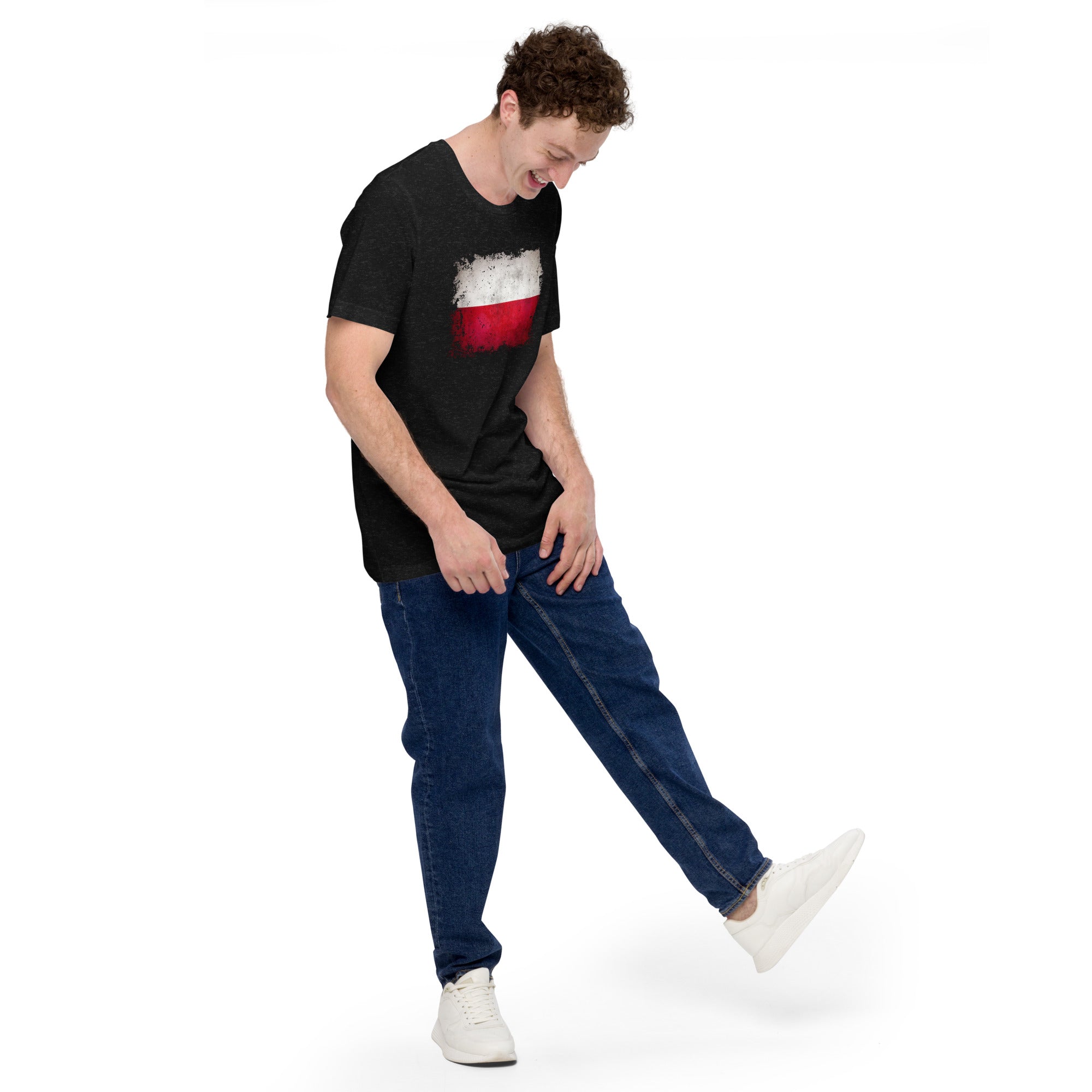 International Series - Poland Distressed - Unisex t-shirt