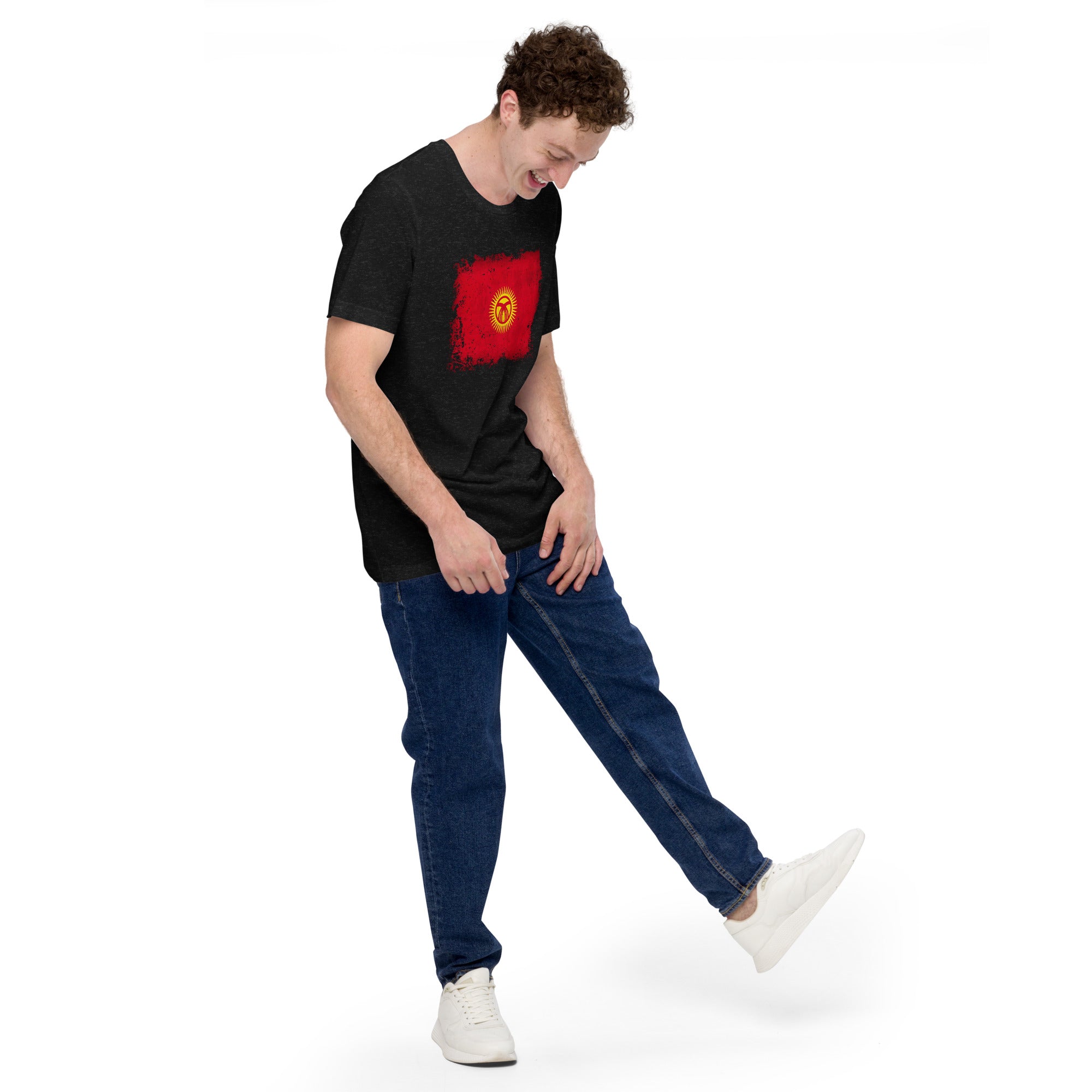 International Series - Kyrgyzstan Distressed - Unisex t-shirt