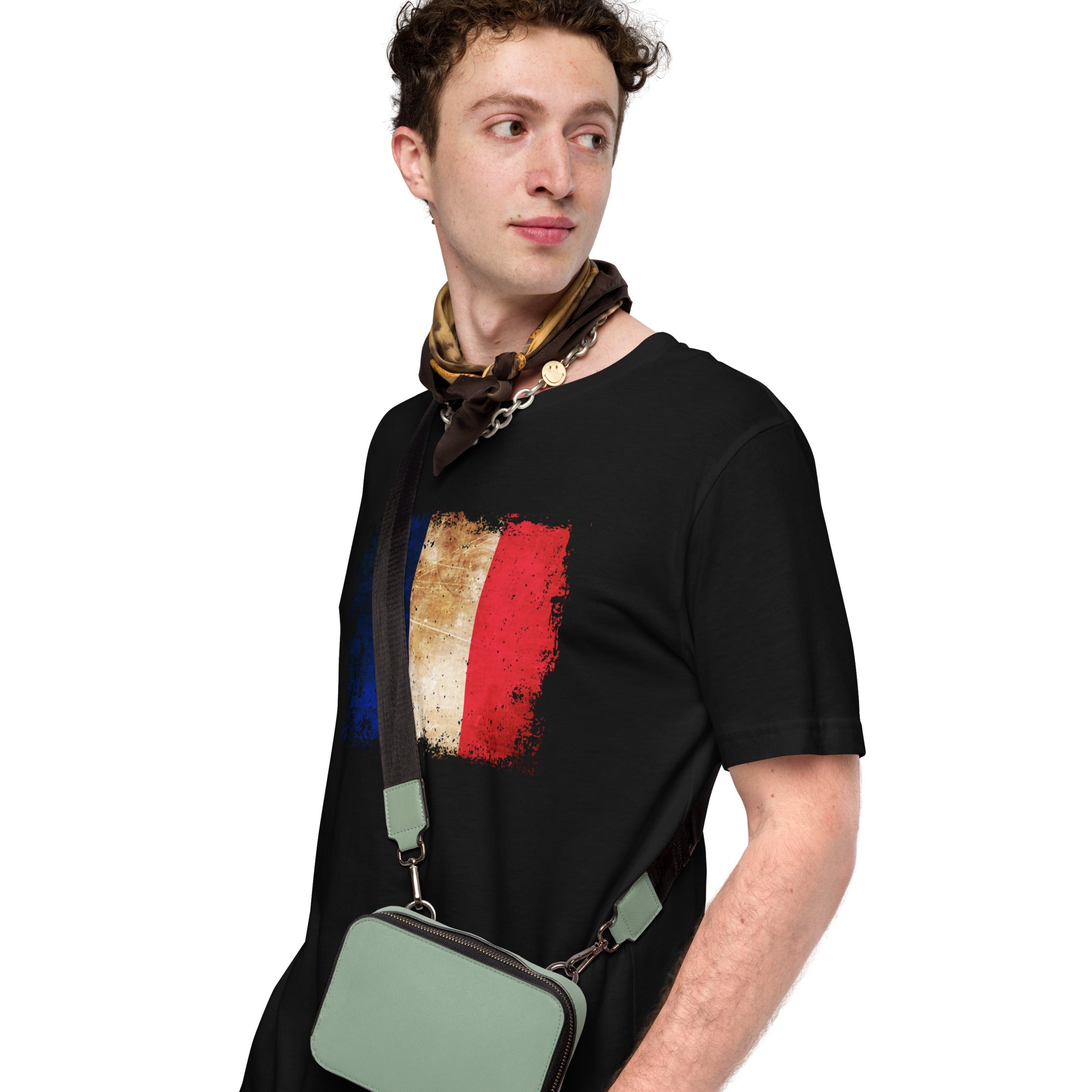 International Series - France Distressed - Unisex t-shirt