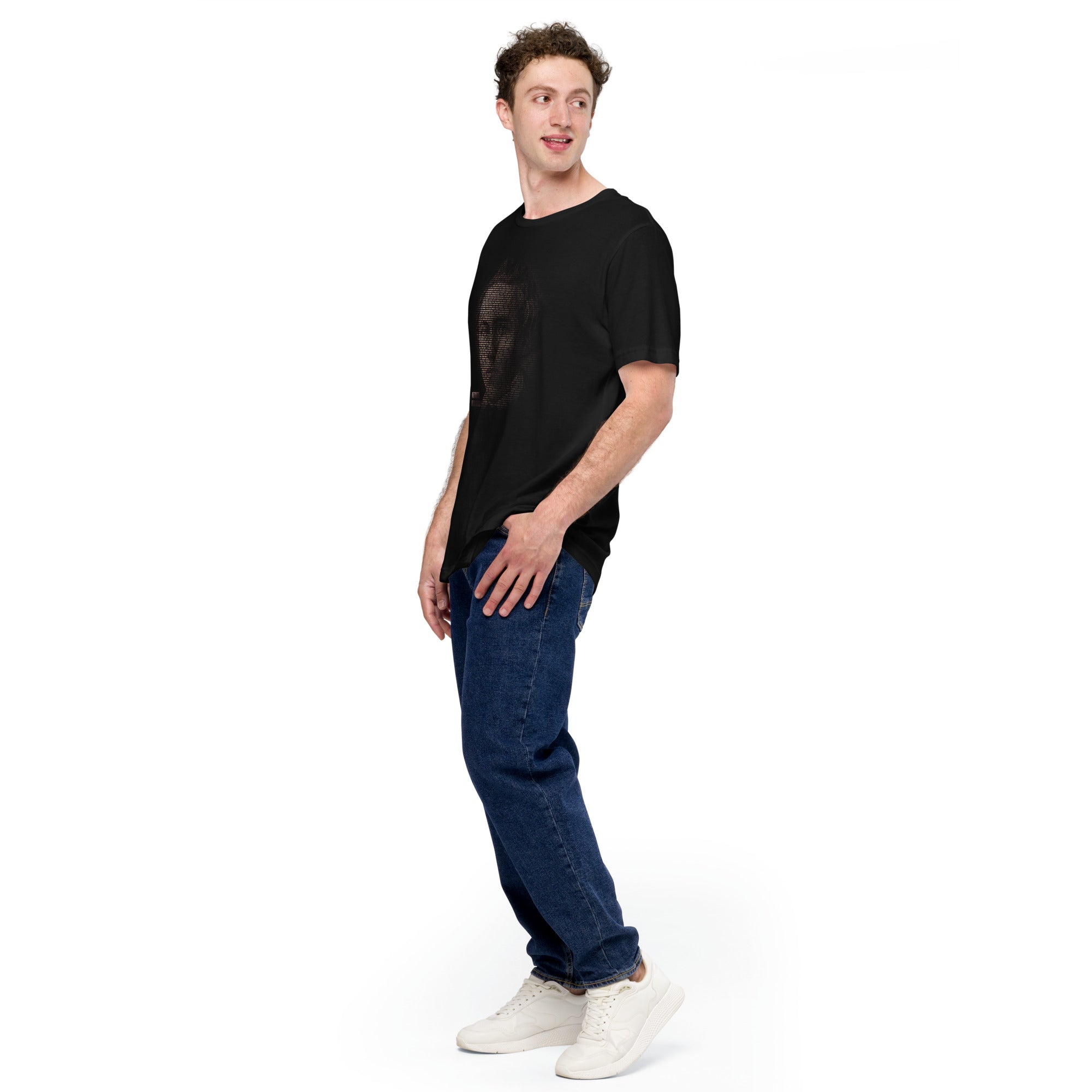 Paul Morphy Futuristic Ghost - Bronze - Unisex t-shirt