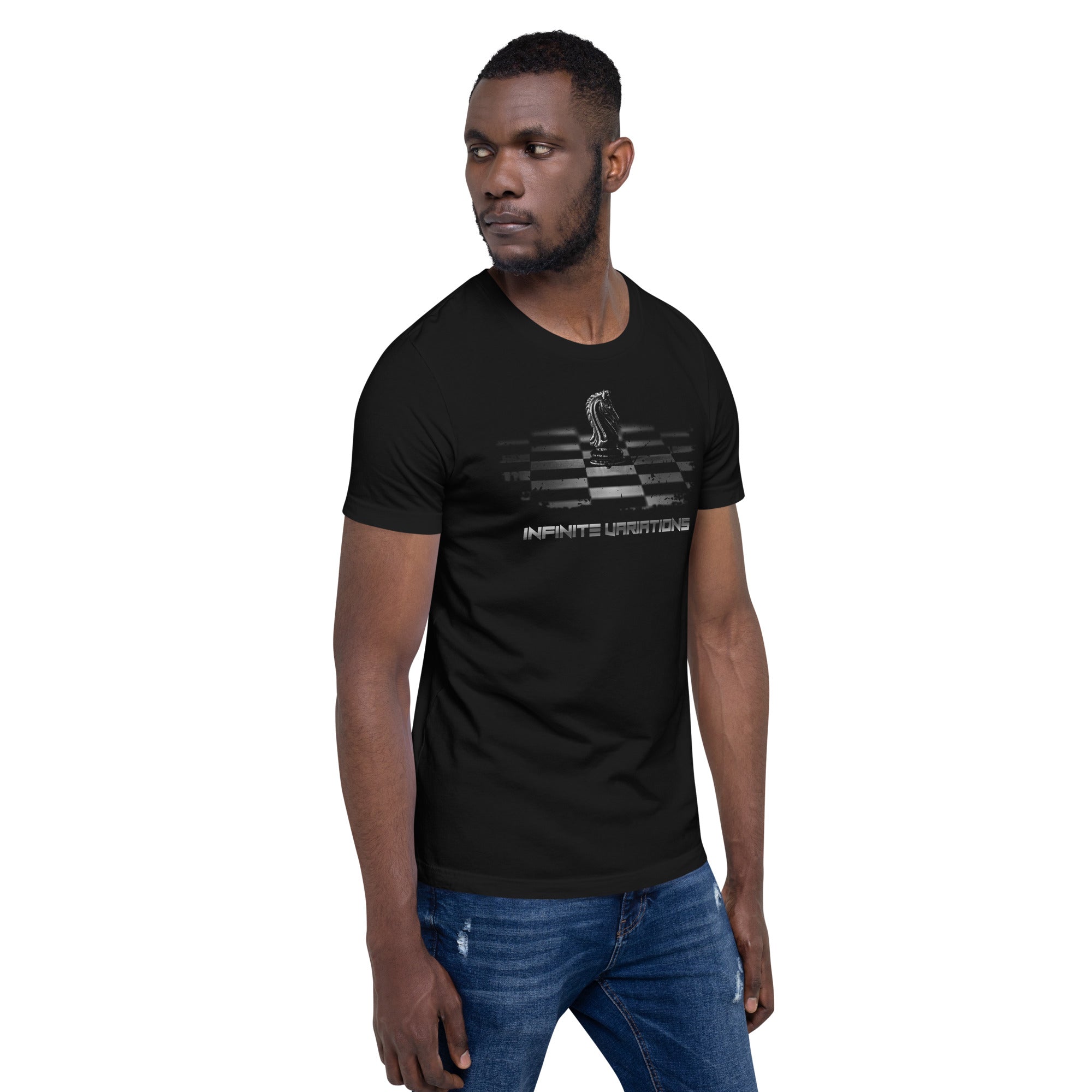 Infinite Variations - Tournament Chess International Unisex t-shirt - Dominican Republic