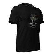 Infinite Variations - Classical DR Knight - Logo Both Sleeves - Unisex t-shirt