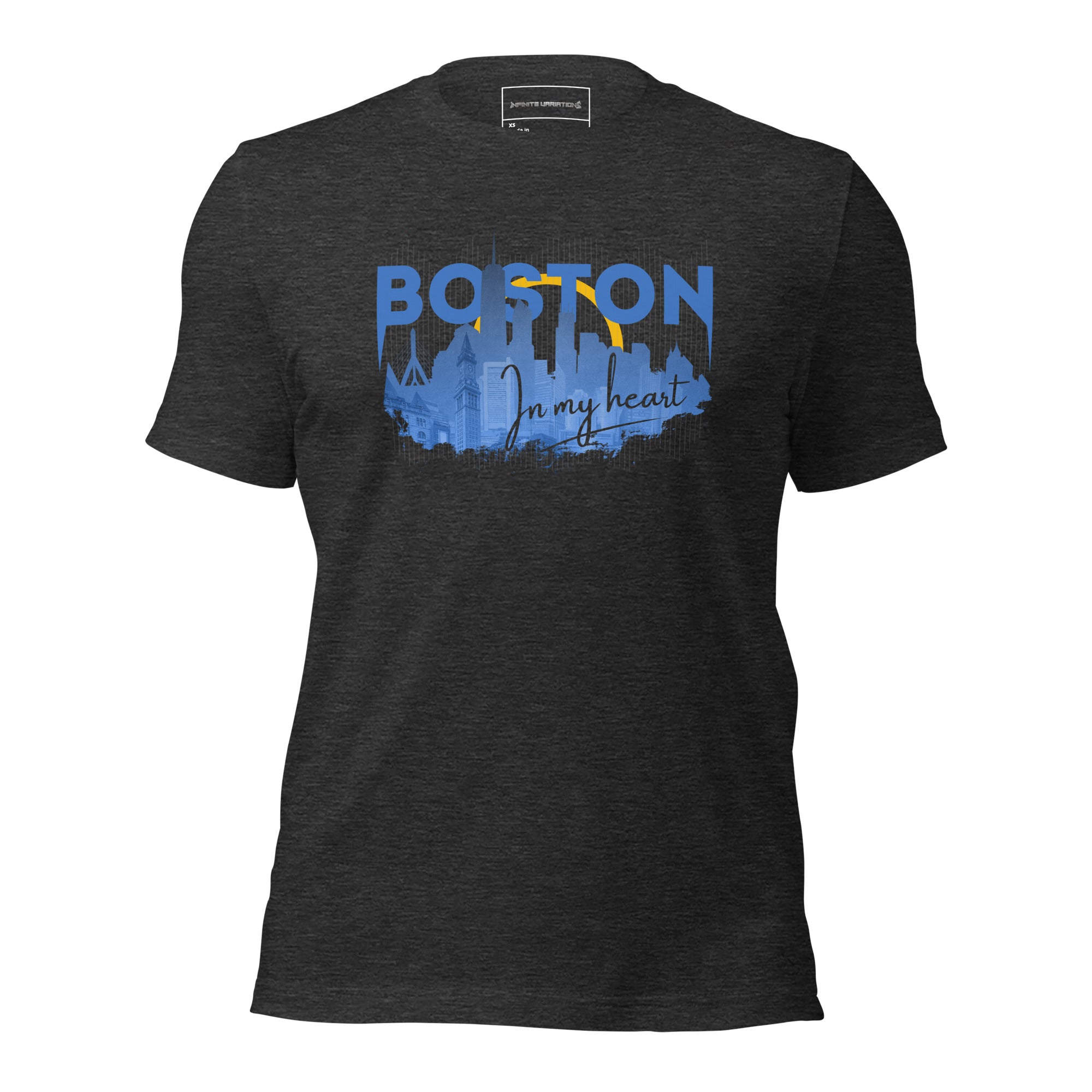 Infinite Variations - Boston Design - Unisex t-shirt