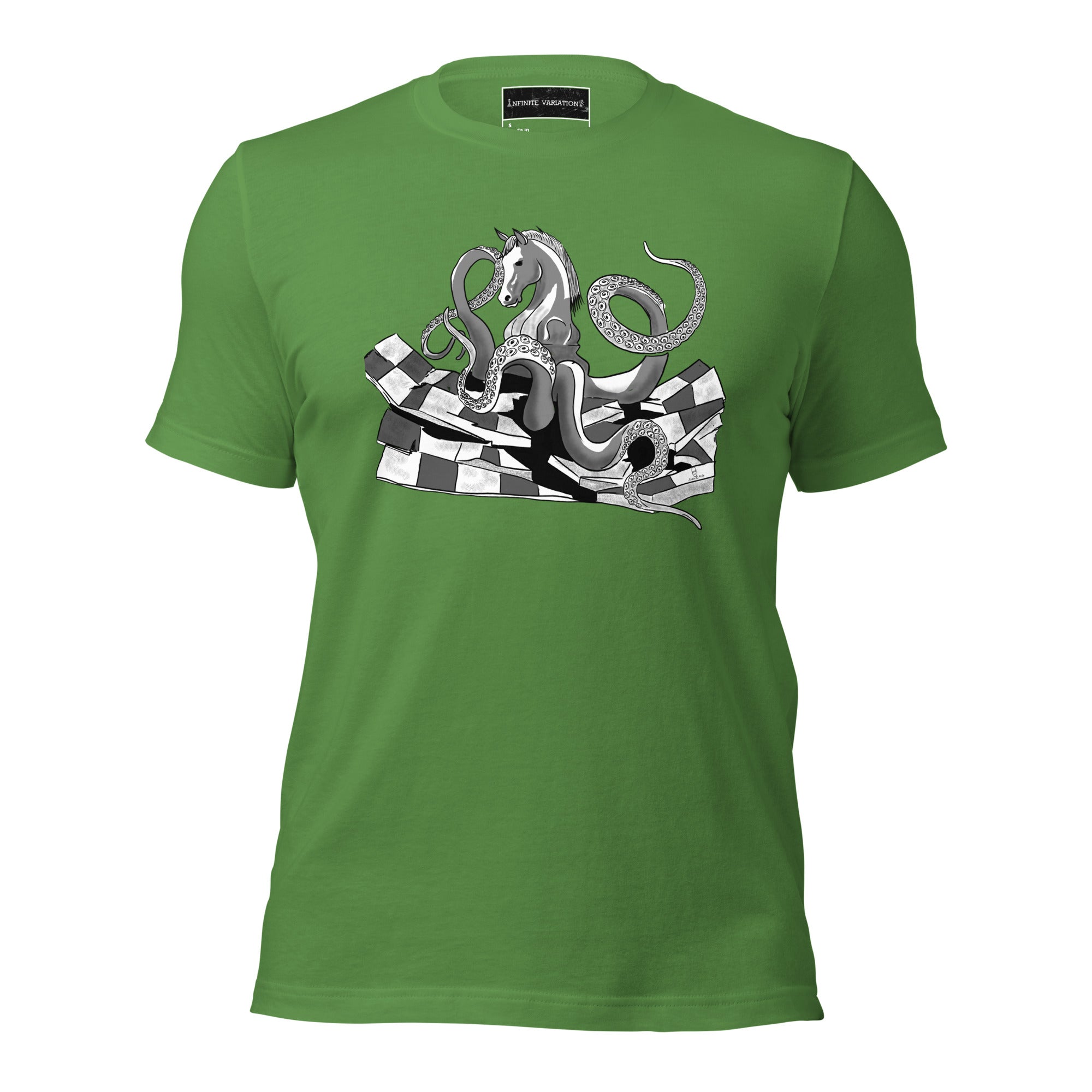 Infinite Variations - Octopus Knight - No Text Design - Unisex t-shirt
