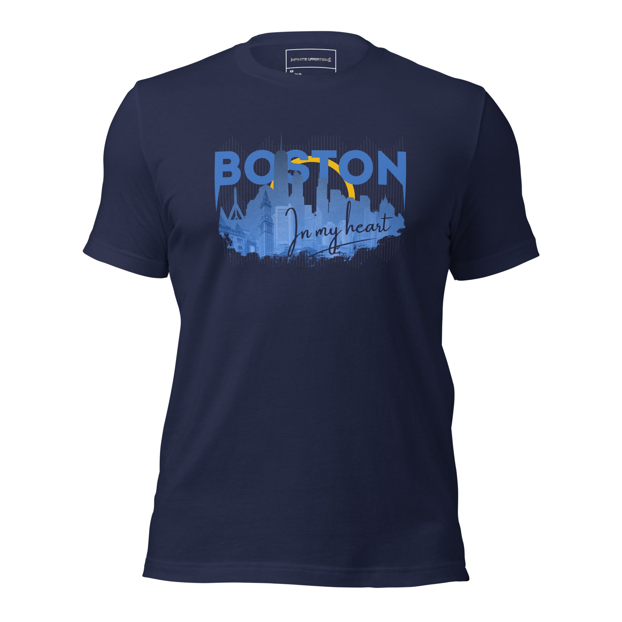 Infinite Variations - Boston Design - Unisex t-shirt