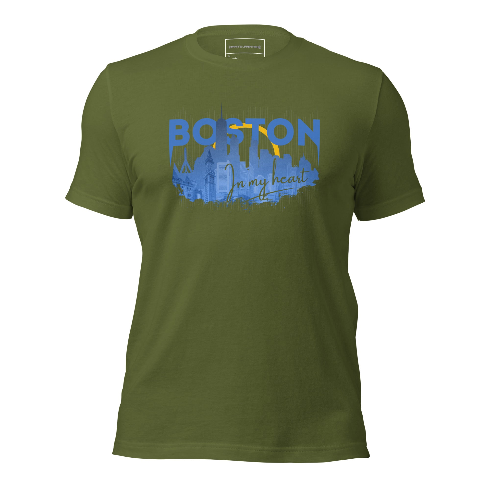 Infinite Variations - Boston Design - Unisex t-shirt