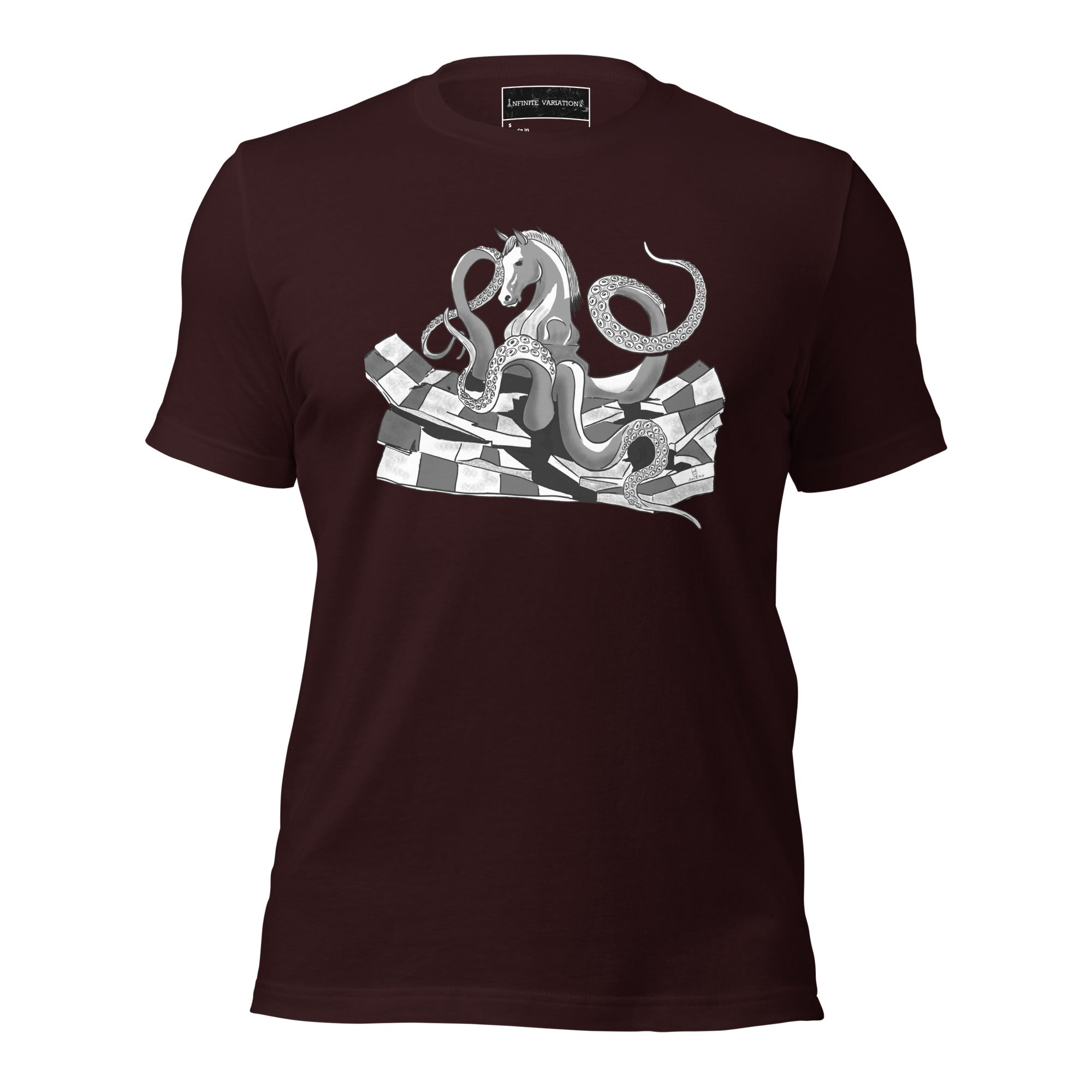 Infinite Variations - Octopus Knight - No Text Design - Unisex t-shirt