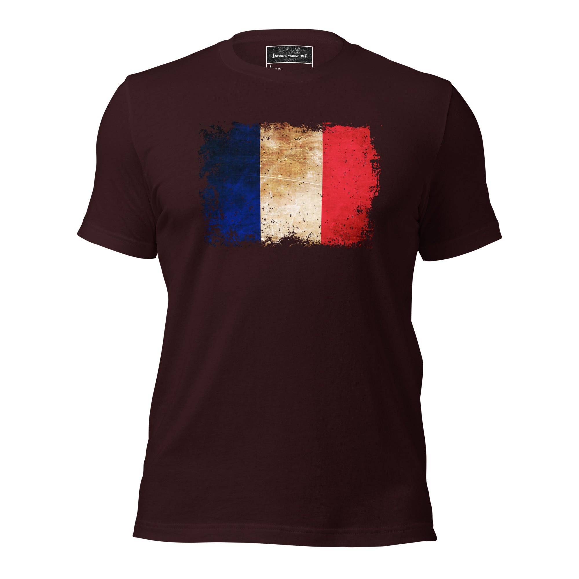 International Series - France Distressed - Unisex t-shirt