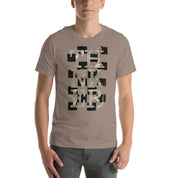Thinker Chess - Tan - Unisex t-shirt