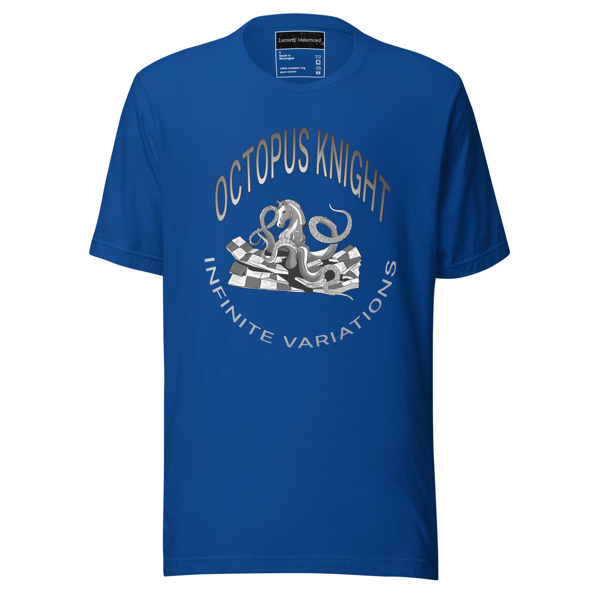Infinite Variations - Octopus Knight - B Side Design - Unisex t-shirt