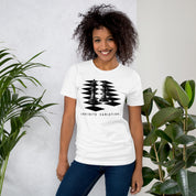 Black Bishops - White Unisex t-shirt