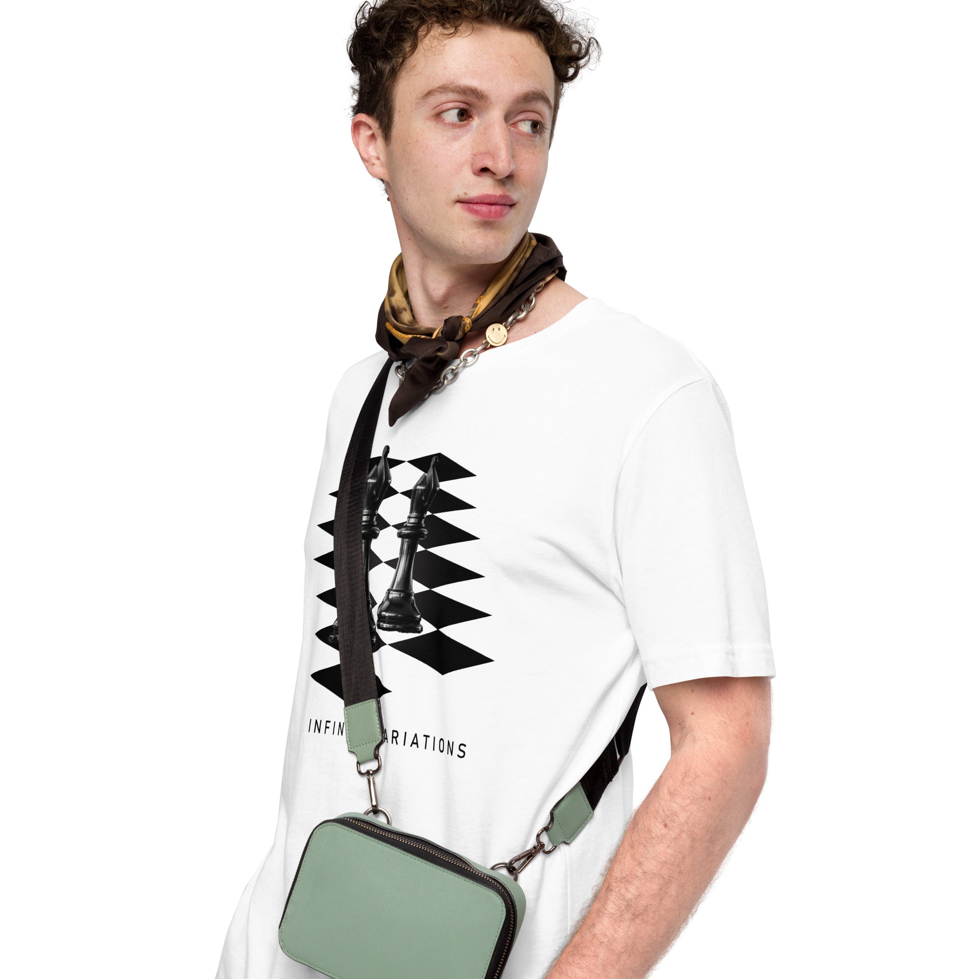 Black Bishops - White Unisex t-shirt