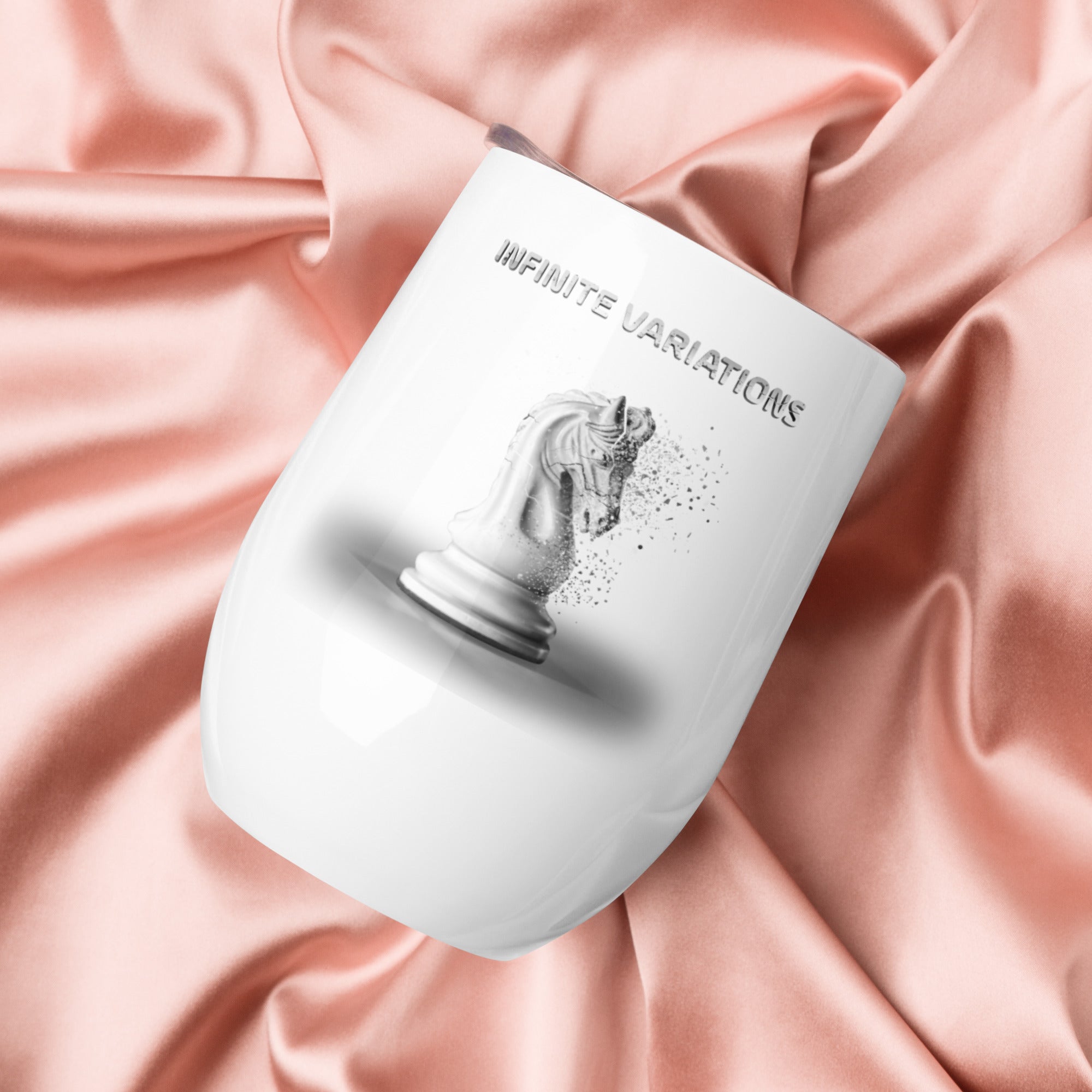 Disintegrating Knight - Wine tumbler