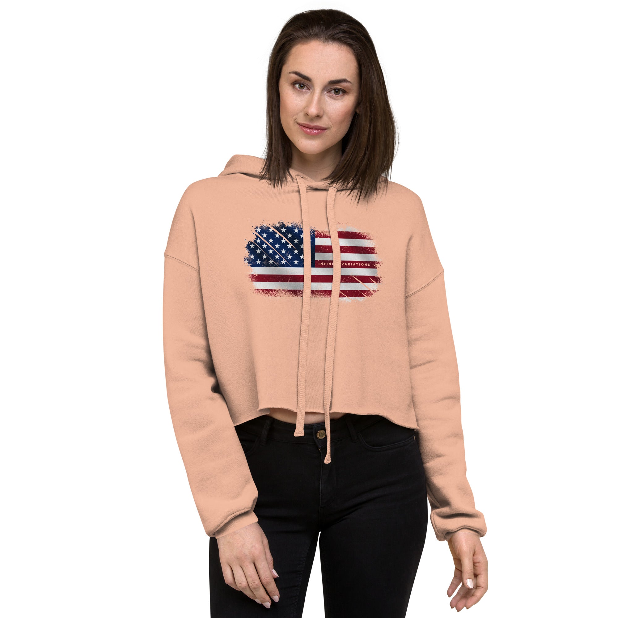 American Design - Crop Hoodie