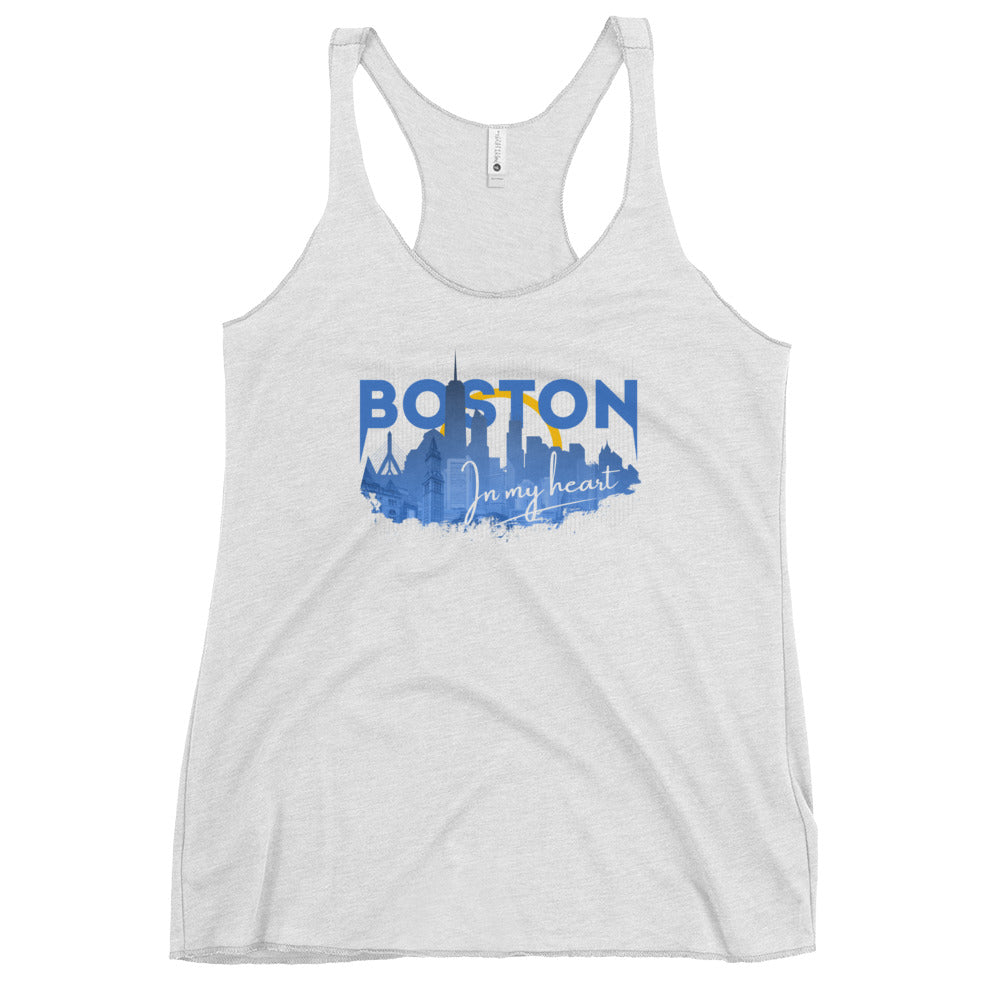 Boston Design - Women's Racerback Tank