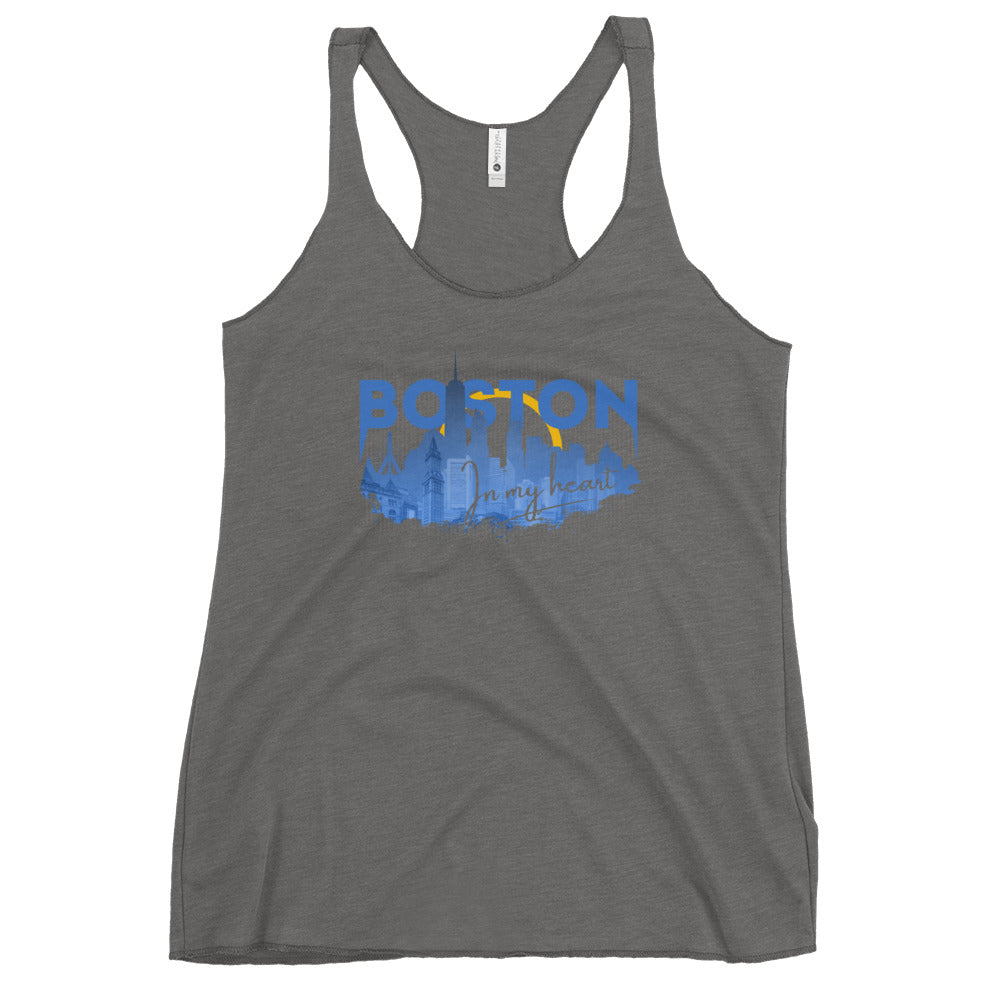 Boston Design - Women's Racerback Tank