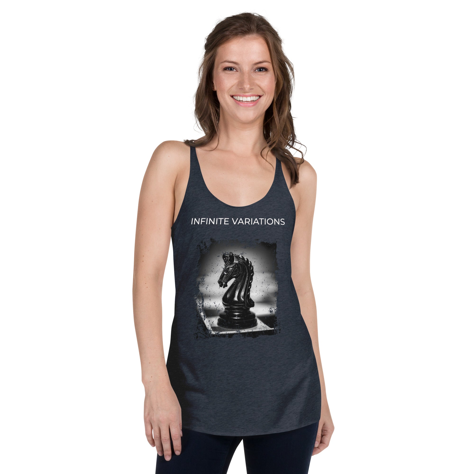 Infinite Variations - Black Knight - Women's Racerback Tank