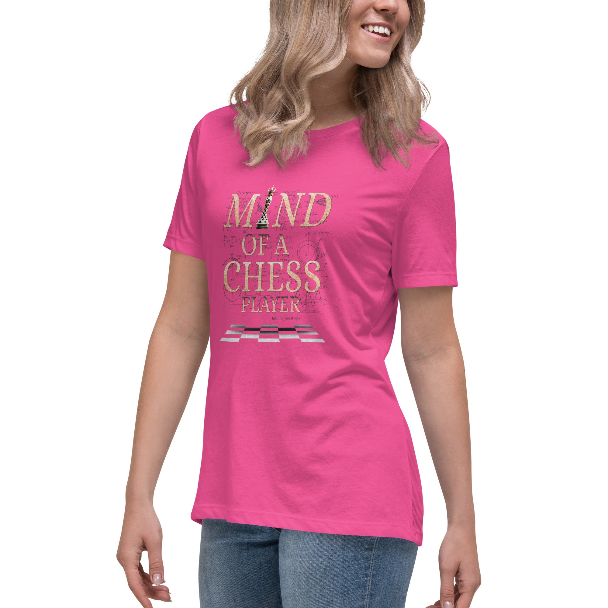 Mind of a Chess Player - Women's Relaxed T-Shirt