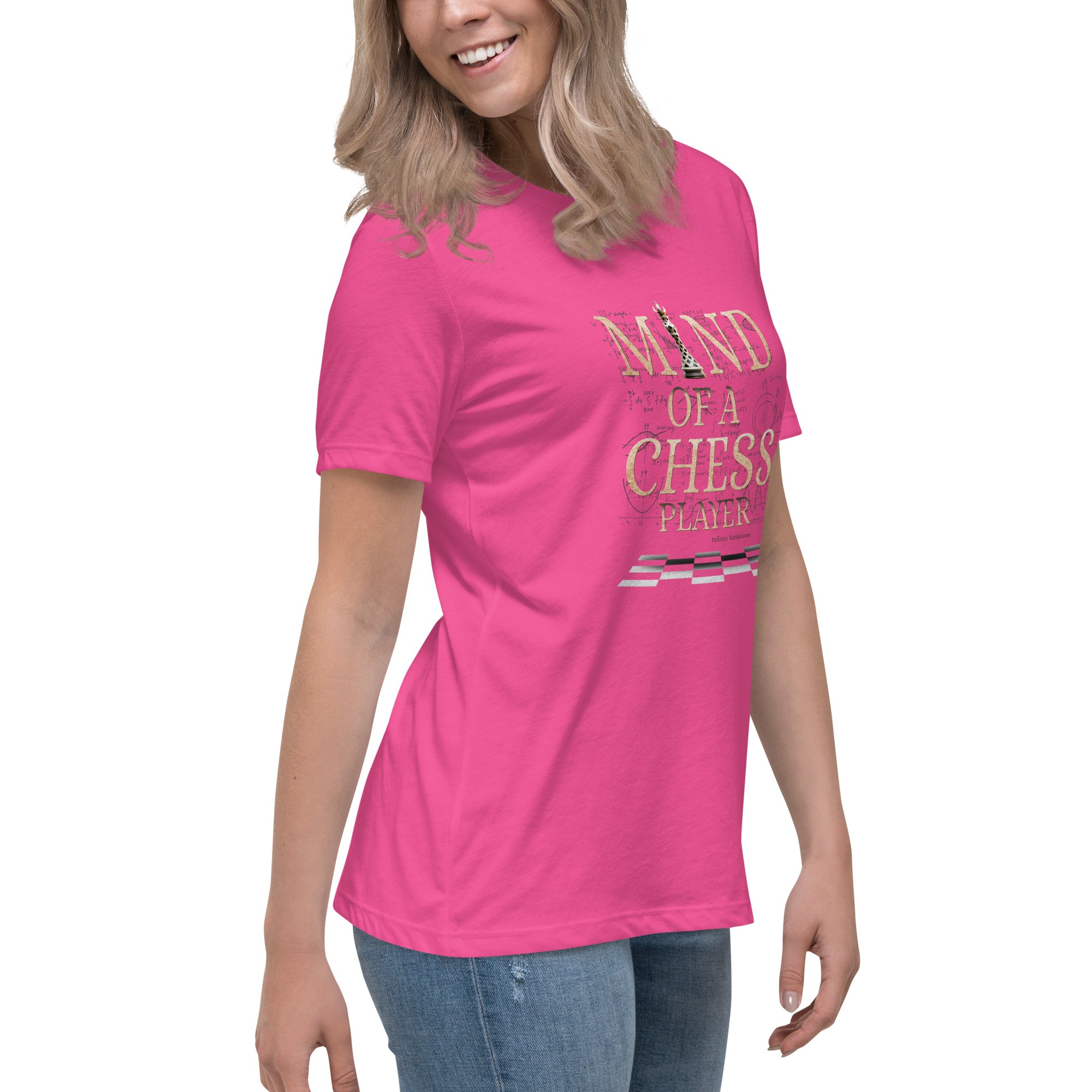Mind of a Chess Player - Women's Relaxed T-Shirt