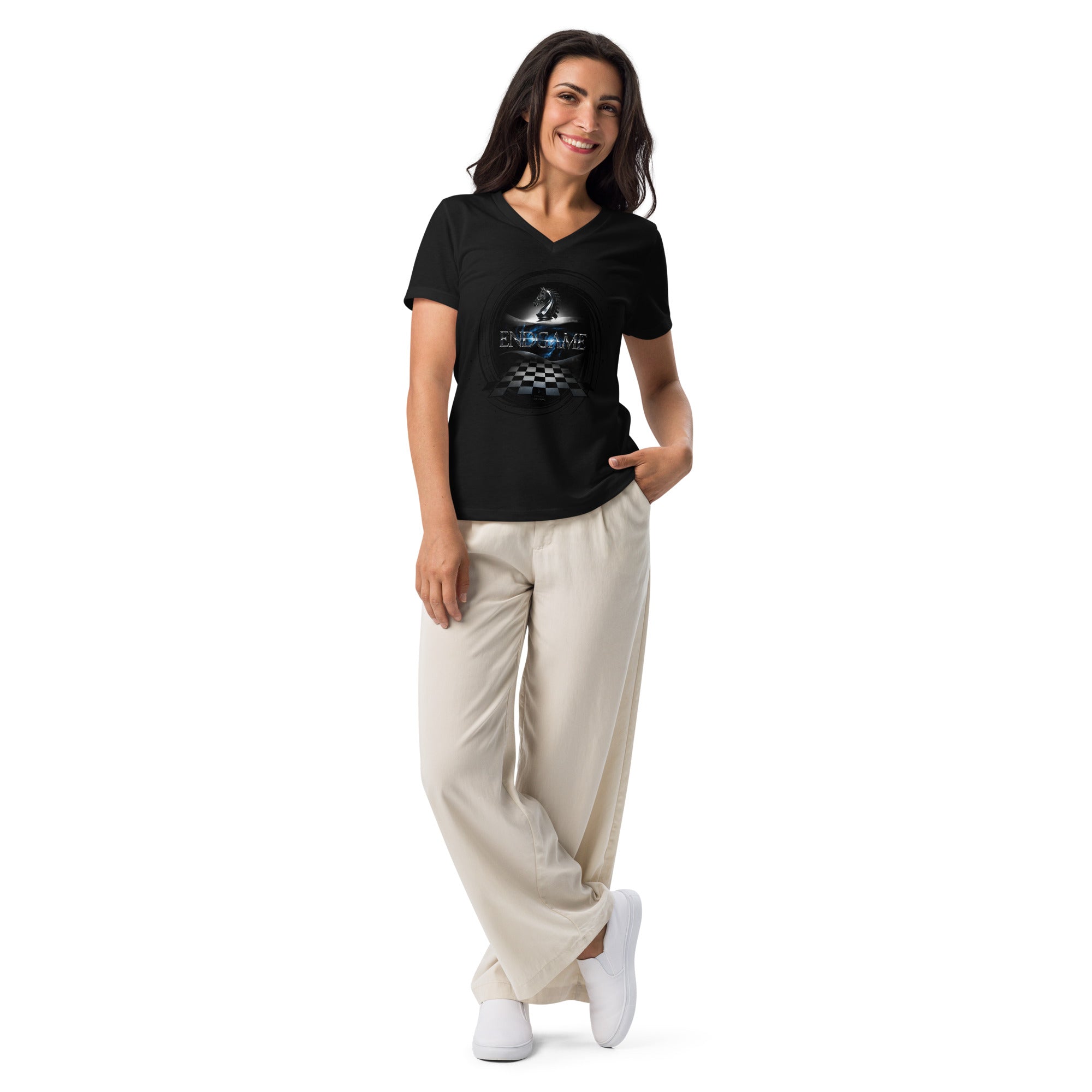 Endgame - Women’s relaxed v-neck t-shirt